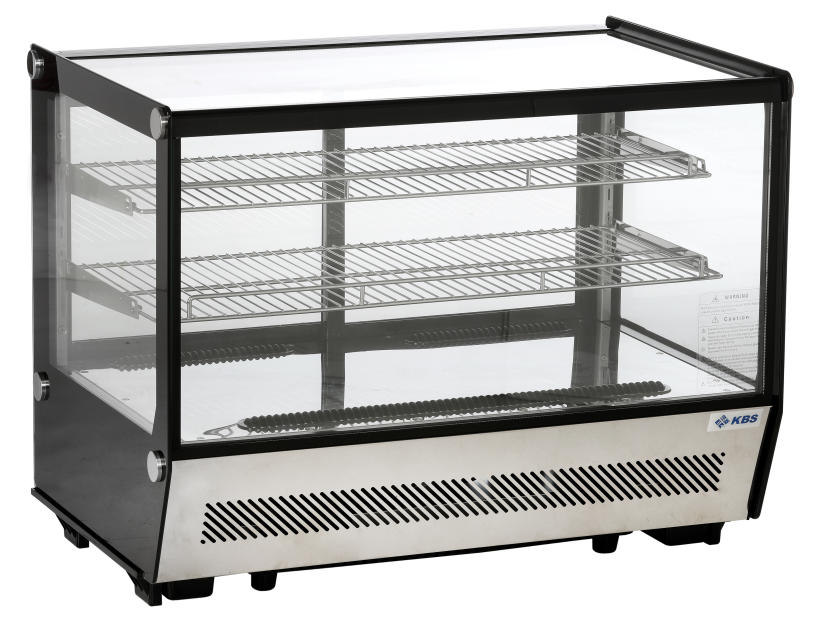 KBS Gastrotechnik Aufsatz-Kühlvitrine VKV 170 170 mit 2 Etagen