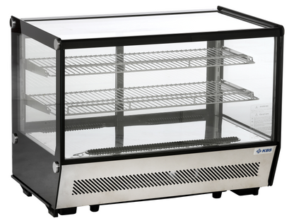 KBS Gastrotechnik Aufsatz-Kühlvitrine VKV 170 170 mit 2 Etagen