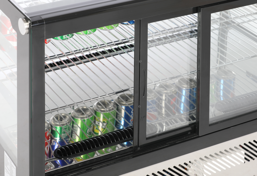 KBS Gastrotechnik Aufsatz-Kühlvitrine VKV 170 170 mit 2 Etagen