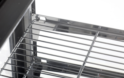 KBS Gastrotechnik Aufsatz-Kühlvitrine VKV 170 170 mit 2 Etagen