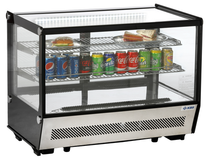 KBS Gastrotechnik Aufsatz-Kühlvitrine VKV 170 170 mit 2 Etagen