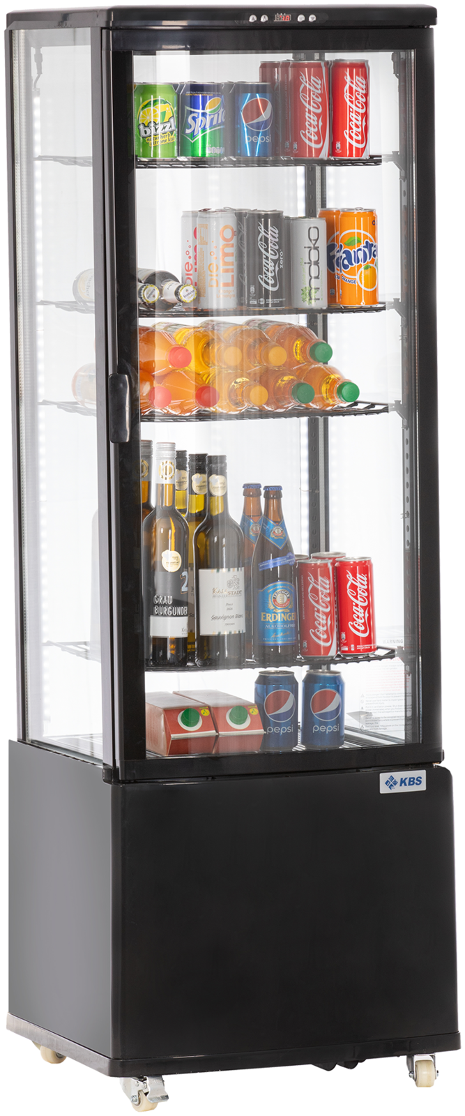 KBS Gastrotechnik Panoramavitrine RT 240 G LED