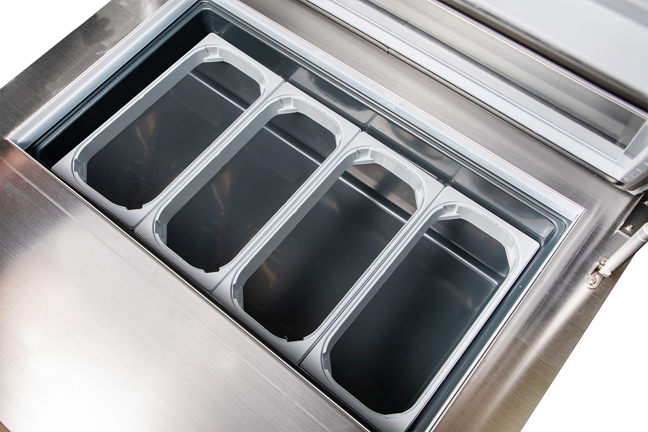 KBS Gastrotechnik Aufsatzvitrine für Speiseeis ASV 14 Eis