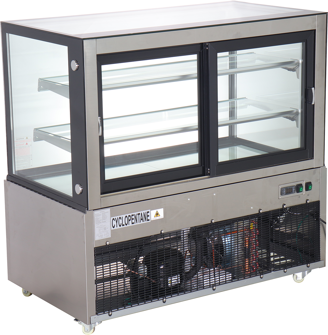 KBS Gastrotechnik Kuchen und Tortenvitrine Cube 150