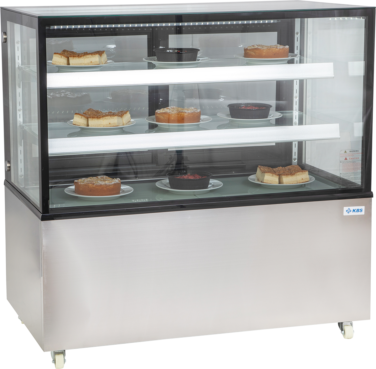 KBS Gastrotechnik Kuchen und Tortenvitrine Cube 120