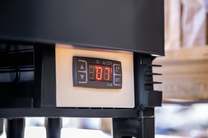 KBS Gastrotechnik Tischkühlvitrine RT-78 G LED (schwarz)