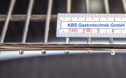 KBS Gastrotechnik Tischkühlvitrine RT-78 G LED (schwarz)