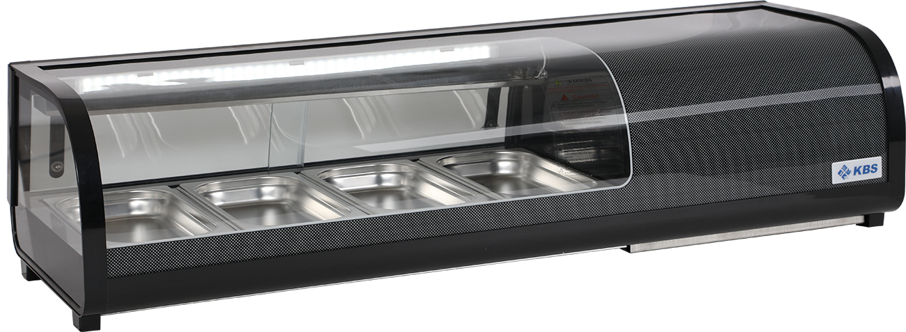 KBS Gastrotechnik Belegstation Sushi 1800 für 5x GN 1/2