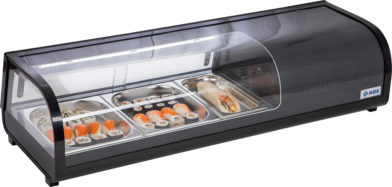 KBS Gastrotechnik Belegstation Sushi 1800 für 5x GN 1/2