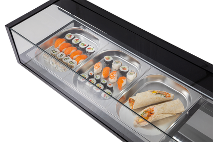 KBS Gastrotechnik Belegstation Sushi 1210 für 4x GN 1/3