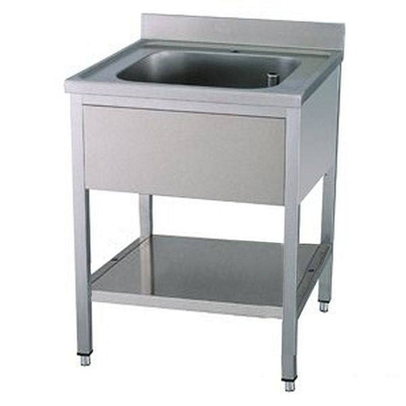 KBS Gastrotechnik Spültisch mit Aufkantung B 70cm