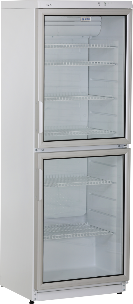 KBS Gastrotechnik Glastürkühlschrank CD 350 mit 2 Türen
