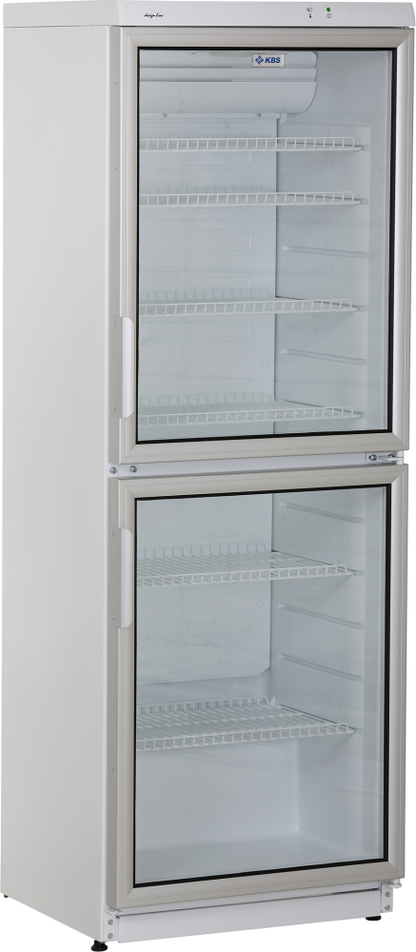 KBS Gastrotechnik Glastürkühlschrank CD 350 mit 2 Türen