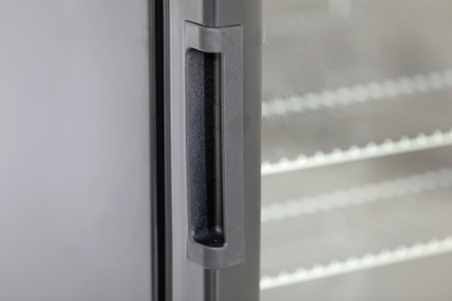 KBS Gastrotechnik Glastürkühlschrank K 140G schwarz