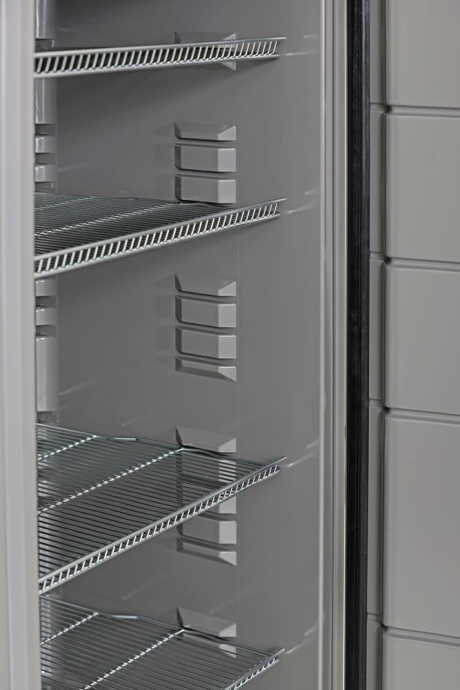 KBS Gastrotechnik Volltürkühlschrank K 296 grau