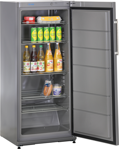 KBS Gastrotechnik Volltürkühlschrank K 296 grau