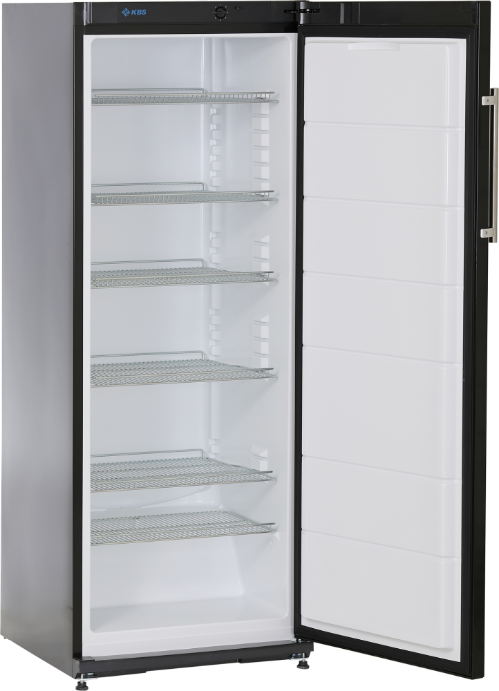 KBS Gastrotechnik Kühlschrank K 311 schwarz