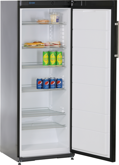 KBS Gastrotechnik Kühlschrank K 311 schwarz