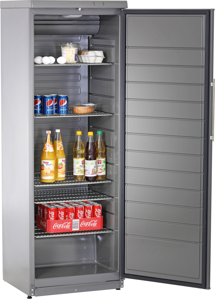KBS Gastrotechnik Volltürkühlschrank KU 360 grau