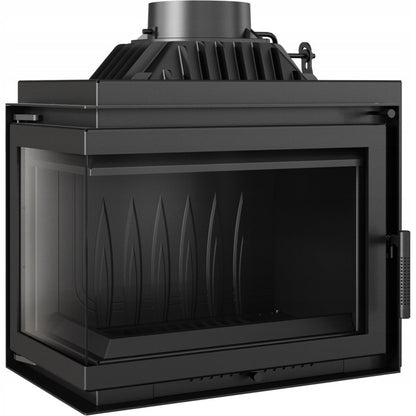 Kratki Kamineinsatz Gusseisen KRATKI SIMPLE links 8 kW Ø 200 Set 2