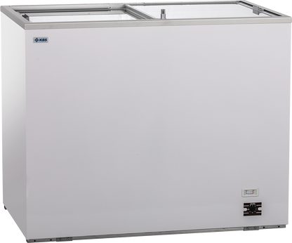 KBS Gastrotechnik Eiscreme Impuls-Tiefkühltruhe D 200 mit Glasschiebedeckel