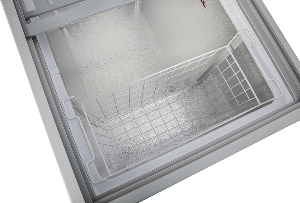 KBS Gastrotechnik Eiscreme Impuls-Tiefkühltruhe D 201 mit Glasschiebedeckel