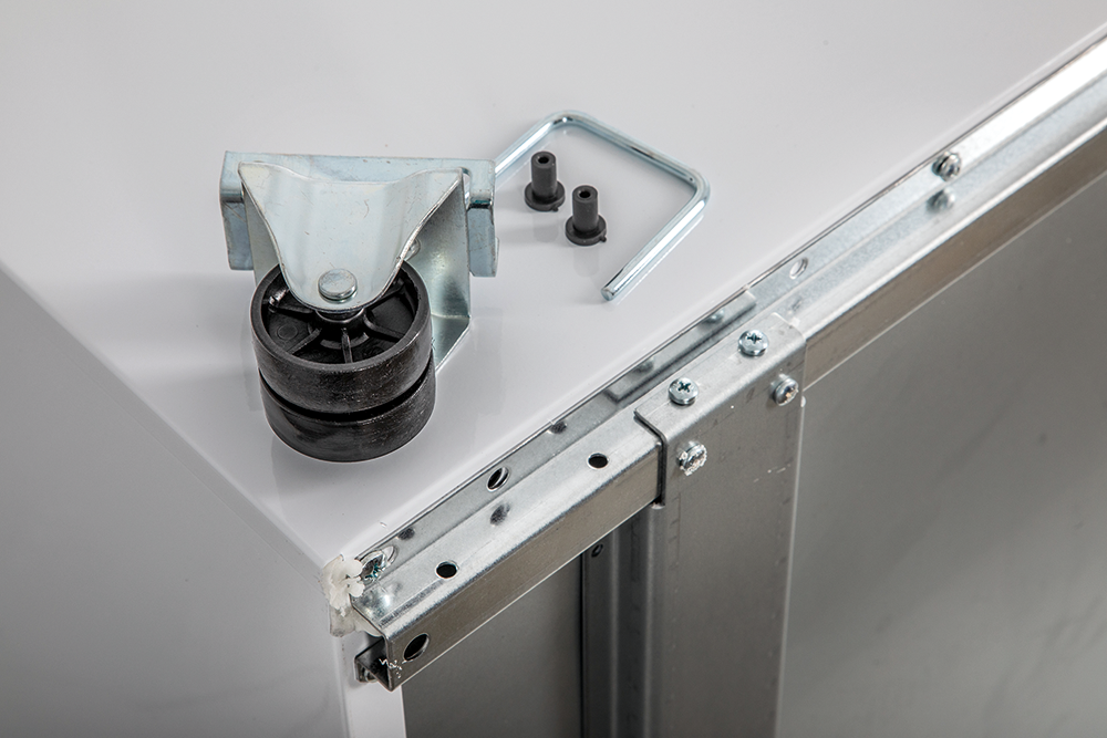 KBS Gastrotechnik Eiscreme Impuls-Tiefkühltruhe D 500 mit Glasschiebedeckel
