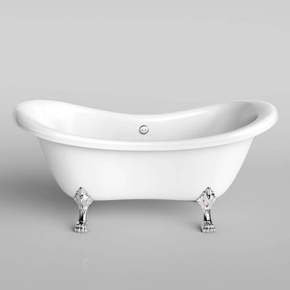 Home Deluxe Freistehende Badewanne FAMA - 176 x 74 cm