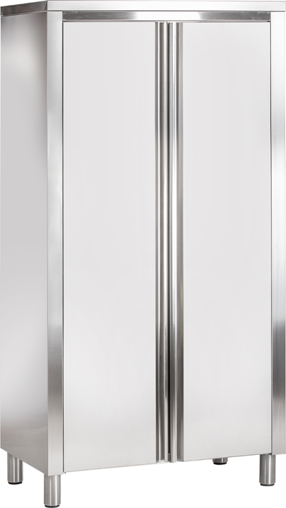 KBS Gastrotechnik Geschirrschrank mit 2 Schiebetüren B 140cm Höhe 180cm