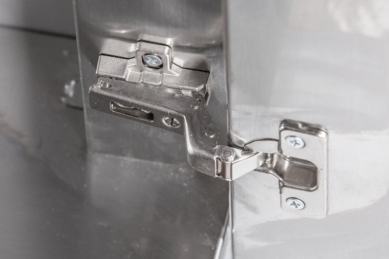 KBS Gastrotechnik Geschirrschrank Breite 70cm Höhe 150cm mit Flügeltür