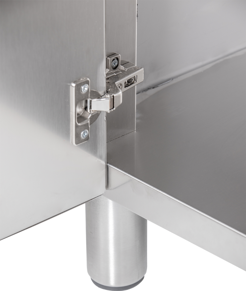 KBS Gastrotechnik Geschirrschrank mit 2 Flügeltüren B 100cm, T70cm