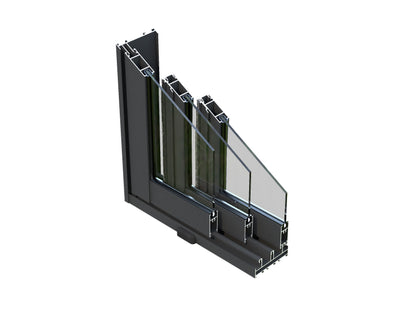 Palmako Saga 11,6 m2 Slide - Hellbraun tauchgrundiert
