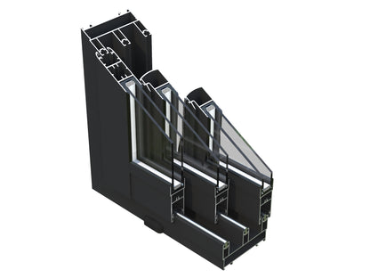 Palmako Bianca 24,9 m2 Set 523 Slide Plus - Hellbraun tauchgrundiert