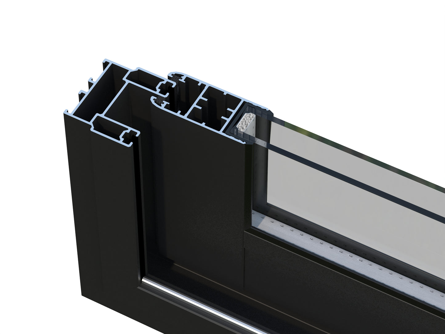 Palmako Lumi 11,6 m2 Slide Plus - Transparent tauchgrundiert