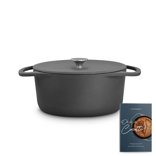 Cocotte rund 24 cm, für alle Herdarten inkl. Induktion - 4 Liter