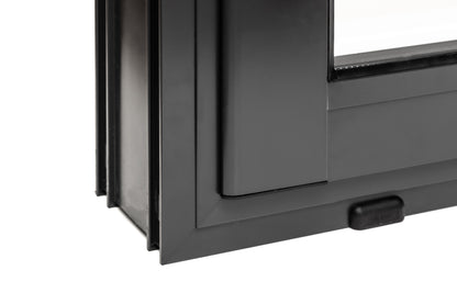 Palmako Lumi 23,3 m2 Slide Plus - Lackiert dunkelgrau RAL7012