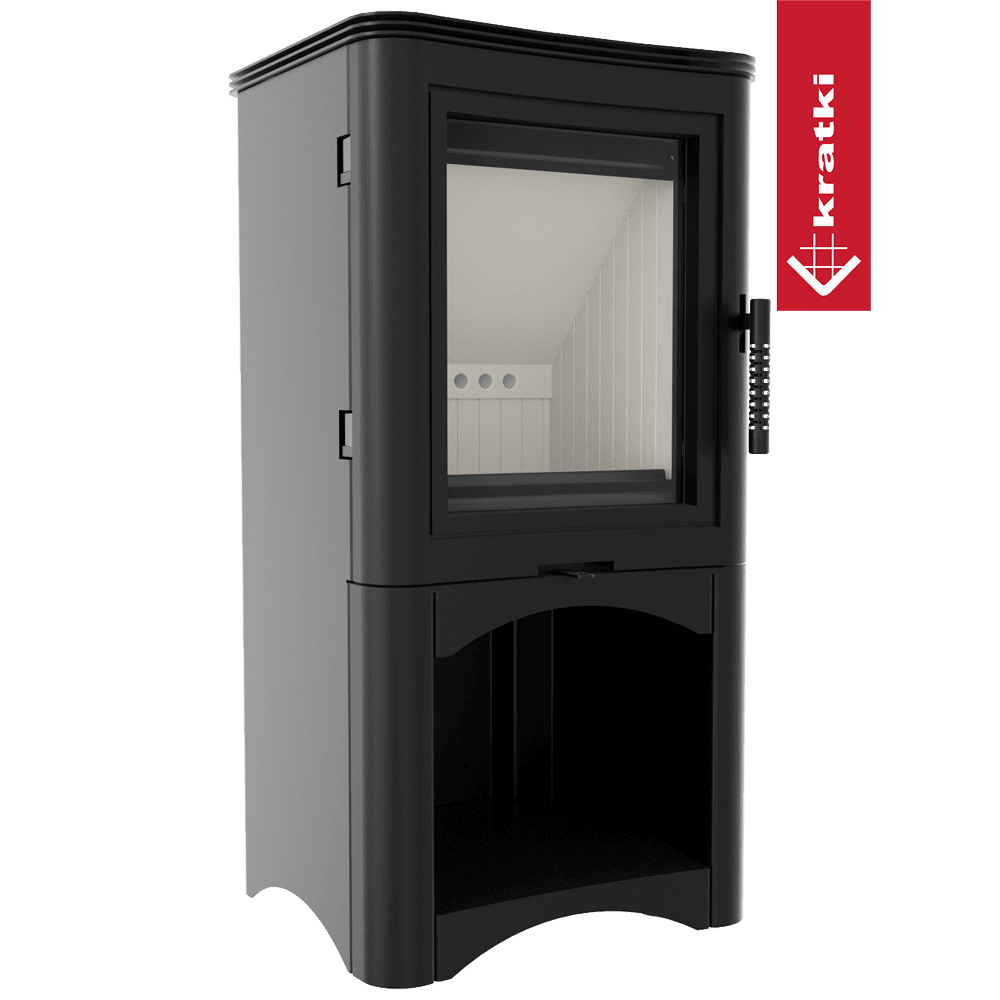 Kratki Kaminofen aus Stahl KRATKI K5 Ø 150 7 kW