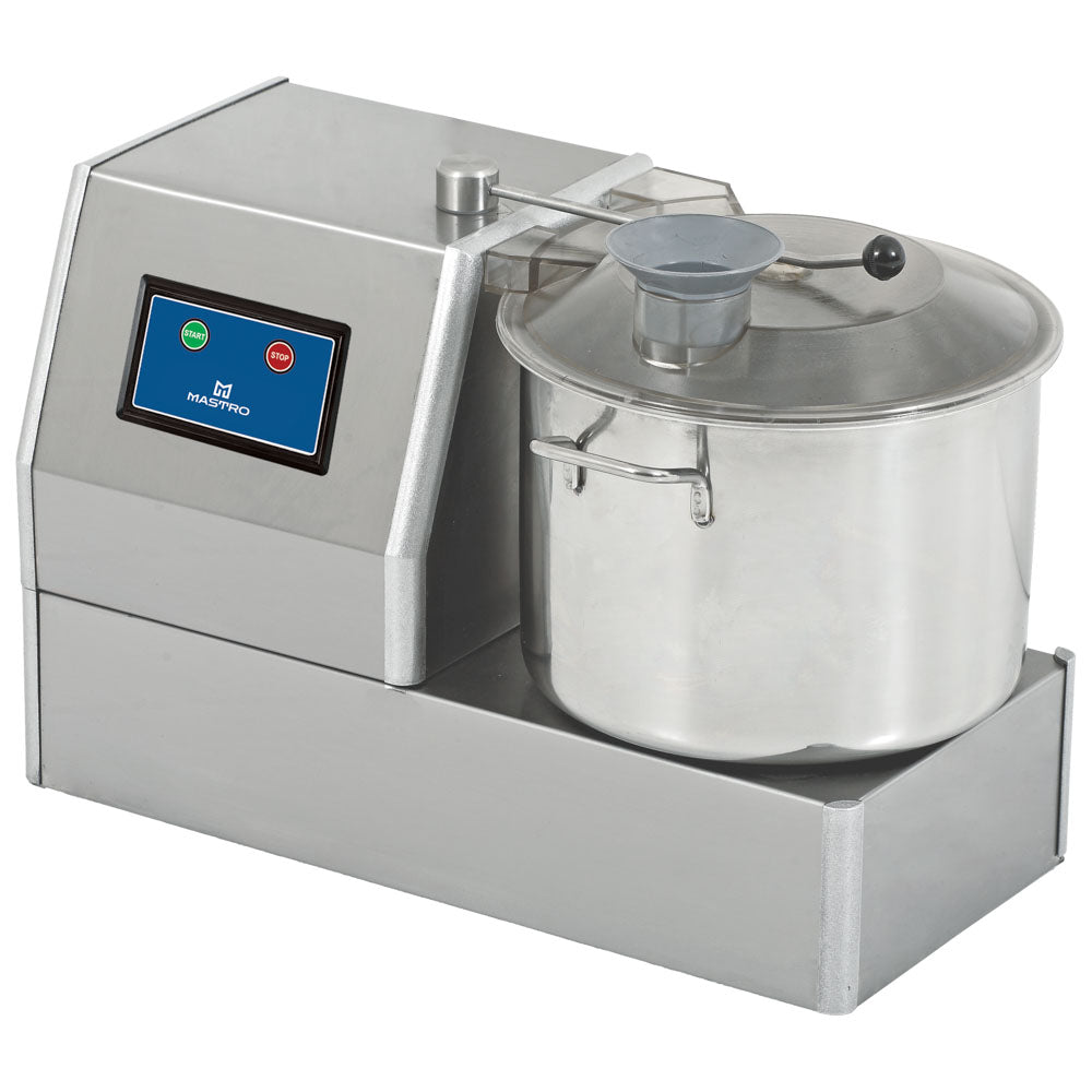 Virtus Cutter mit 1 Geschwindigkeit, Tischmodell, 8 Liter