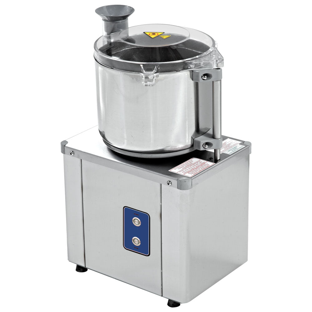 Virtus Cutter mit 1 Geschwindigkeit, Tischmodell, 8 Liter