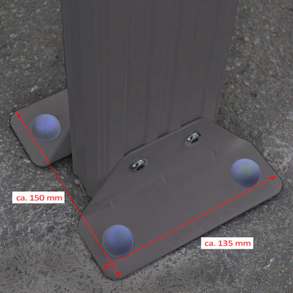 Home Deluxe Terrassenüberdachung SOLIS - 557 x 303 x cm Grau