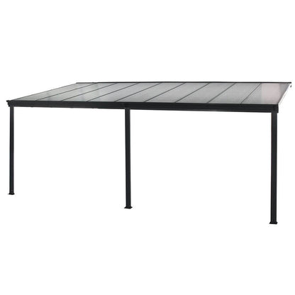 Home Deluxe Terrassenüberdachung SOLIS - 495 x 303 x cm Grau