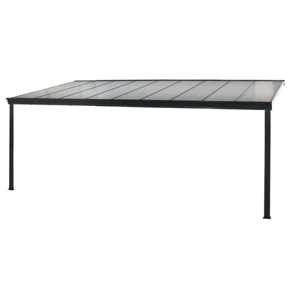 Home Deluxe Terrassenüberdachung SOLIS - 312 x 303 x cm Grau