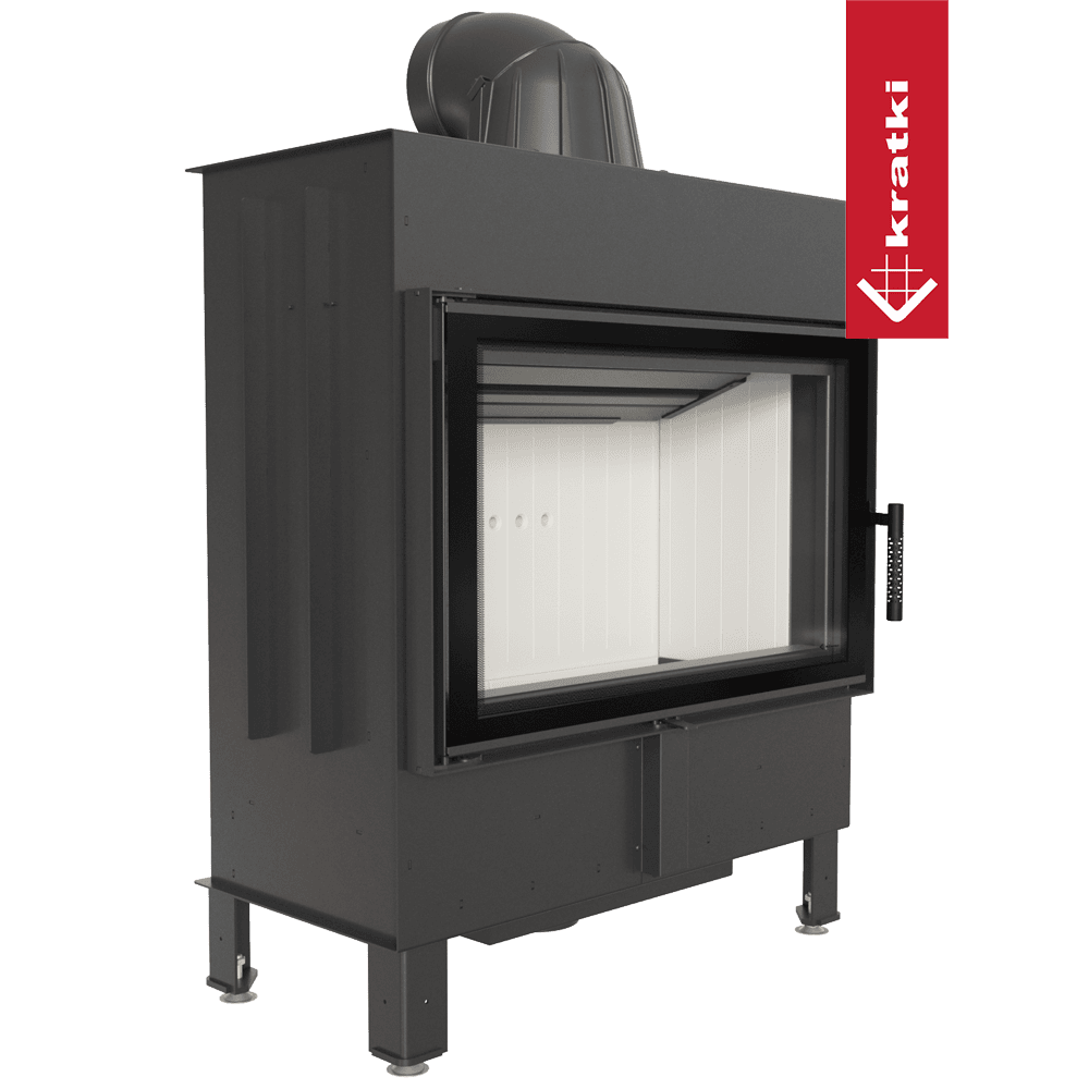 Kratki Kamineinsatz aus Stahl KRATKI LUCY 14 kW Ø 200
