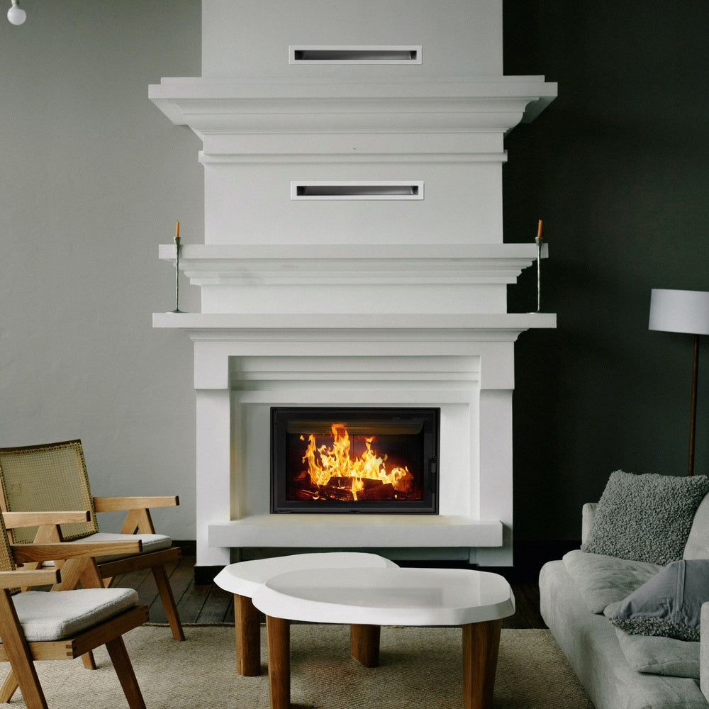Kratki Kamineinsatz aus Stahl KRATKI LUCY 14 kW Ø 200