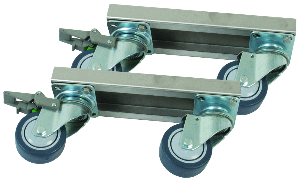 KBS Gastrotechnik Boden Rollensatz für 132L Fettabscheider 21060003