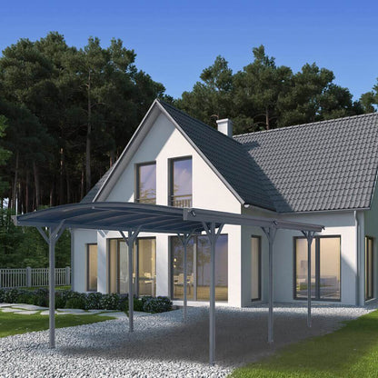 Home Deluxe Design Carport FALO - 505 x 300 cm Anthrazit