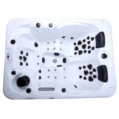 Home Deluxe Outdoor Whirlpool BEACH PURE - 210 x 155 x 83 cm
