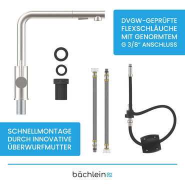 Küchenarmatur Varvaro - ausziehbar
