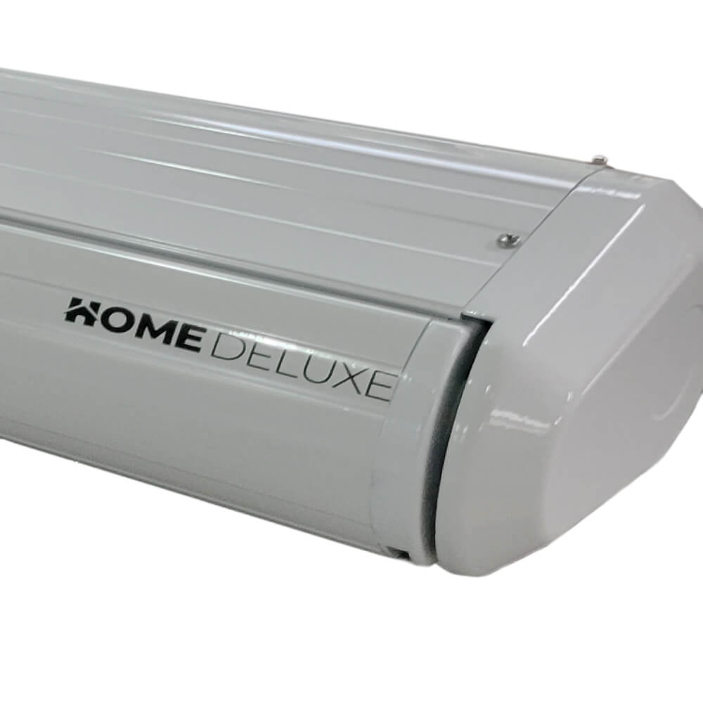Home Deluxe LED Vollkassettenmarkise elektrisch ELOS - 500 x 300 cm Sandfarben