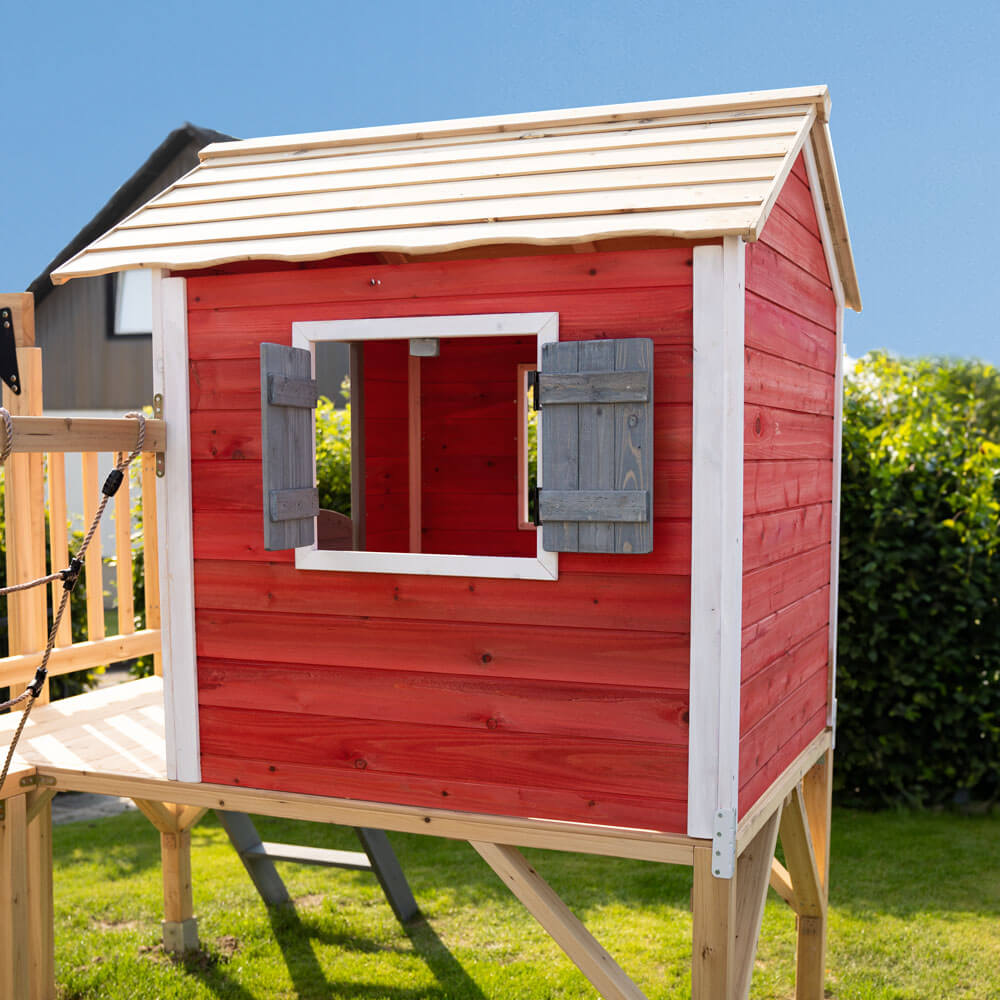 Home Deluxe Spielpark inkl. Rutsche WUNDERLAND - 555 x 340 cm
